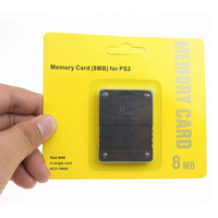 Carte mémoire SD 8M/16M/32M/64M/128M/256M pour manette PS2, carte d'extension pour sauvegarder les données de jeu, module de stockage pour console PS2