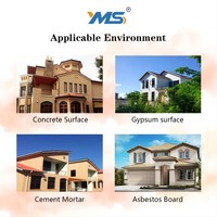 Peinture extérieure élastique au latex pour murs de maison meubles décoration intérieure revêtement mural en acrylique peinture en aérosol pour art mural à l'état liquide