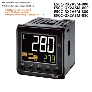 Cho mô hình nhiệt điện tử kỹ thuật số E5CC-QX2ASM-800 220V <span class=keywords><strong>16A</strong></span> linh kiện công nghiệp - Product Image 2