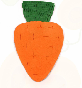 Tapis olfactif en polaire pour chiens, série Légumes, pour alimentation lente et recherche de nourriture - Product Image 6