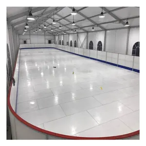 High Density 4x8 Kunststoff Skating Sheet Tragbares Hockey Training Board Synthetische Eisbahn Zum Verkauf