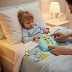 Machine d'apprentissage électronique parlante multilingue (10 langues) personnalisée pour l'éducation précoce – Flashcards Montessori pour l'apprentissage précoce des enfants - Product Image 3