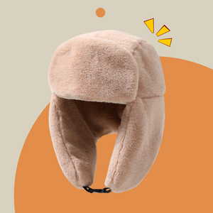 Vente en gros de chapeaux d'hiver unisexes coupe-vent et chauds avec cache-oreilles, chapeaux d'hiver pour hommes et femmes pour le snowboard - Product Image 3