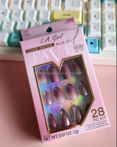 Nueva <span class=keywords><strong>Caja</strong></span> <span class=keywords><strong>de</strong></span> Cartón Personalizada con Logotipo para Empaque <span class=keywords><strong>de</strong></span> Uñas Postizas, Perfumes y Productos <span class=keywords><strong>de</strong></span> Venta al por Menor - Product Image 4