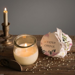 Smokeless Scented Candle in Glass <b>Cup</b>, Creative Aroma Candle with Gift Box Packaging, Ideal for Wedding and Daily Gifting - Product Image 1