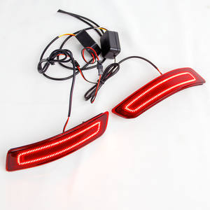 Luz Reflectora Trasera para Parachoques, Luz de Freno LED Roja para Actualización de 2019-2019, 12V - Product Image 3