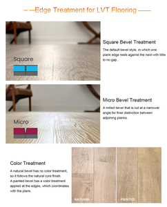 Văn phòng khách sạn sử dụng thiết kế hiện đại Gỗ đá Thảm Đá Cẩm Thạch mô hình keo xuống cài đặt lai sàn sang trọng Vinyl LVT tầng - Product Image 2