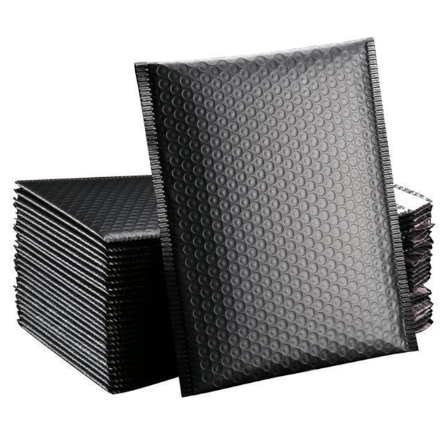 Mail Bags Black Poly Bubble Mailers BAG 18X23cm/7X9inch Padded Envelopes Bulk Bubble Lined Wrap Bags for Packaging Mailing
