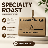 Boîte en papier personnalisée pour emballage de café liquide, écologique et recyclable
