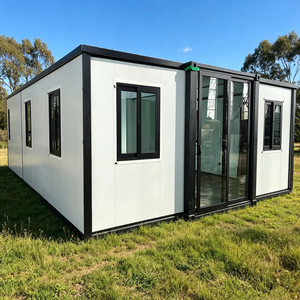 Bungalow de sécurité modulaire mobile, conteneur pliable, préfabriqué, extensible, type maisonnette - Product Image 2