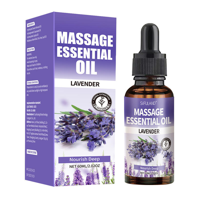Huile essentielle de massage au gingembre