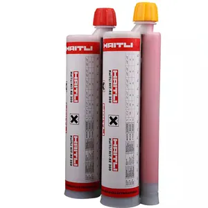 High construction efficiency chemical anchor epoxy adhesive for Implantation of steel bars and bolts in concrete components