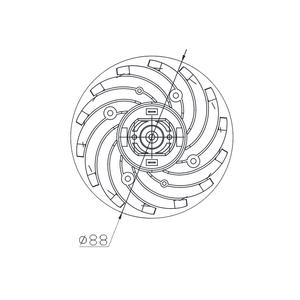 <span class=keywords><strong>Motor</strong></span> DC Vacuum Cleaner V1J-DC5485T 19.2V Daya Hisap Besar Diameter Luar 85mm Peralatan Rumah Tangga Listrik - Product Image 2