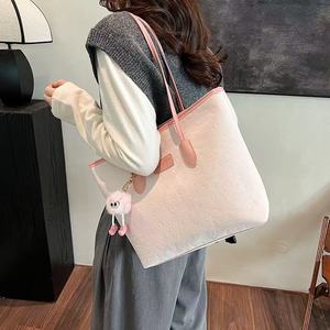 Amiqi popolari borse da <span class=keywords><strong>donna</strong></span> ad alta capacità nuova borsa Tote a spalla goffrata in pelle sintetica borsa da <span class=keywords><strong>donna</strong></span> - Product Image 3