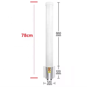 Antena de Fibra de Vidrio de 698-2700MHz, 4G, 12dBi, Alta Ganancia, con Soporte, Antena MIMO para Exteriores para Comunicación - Product Image 4