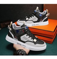 Baskets de sport de créateur pour hommes chaussures de basket-ball décontractées pour l'automne PU à la mode pour le printemps et l'été