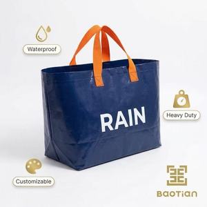 Borsa in Tessuto PP <span class=keywords><strong>di</strong></span> Alta Qualità con Capacità <span class=keywords><strong>di</strong></span> Carico fino a 20kg e Rivestimento Impermeabile - Product Image 1