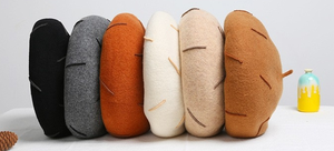 A120501 Chapeau haut de forme 100% laine, brodé, tendance, unisexe, décontracté, pour fêtes et activités de plein air, toutes saisons, en feutre - Product Image 5