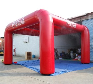 Station <span class=keywords><strong>de</strong></span> brumisation gonflable personnalisé, fabricant <span class=keywords><strong>de</strong></span> tente gonflable, fabriqué en chine - Product Image 1