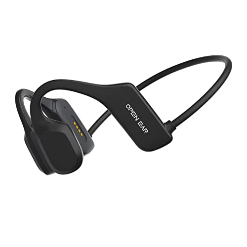 2025 Real Bone Conduction Bluetooth Earbuds Wireless Earphones BT 5.4 with Microphone Ear-hook TWS Headset Hifi Stereo