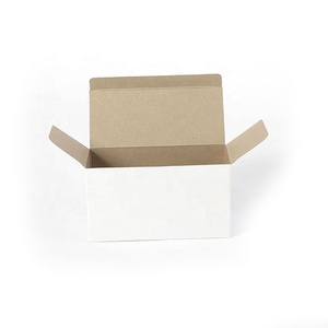 Reciclado de cartón corrugado blanco sobres de embalaje de caja de papel de cartón para el envío de pequeño - Product Image 2