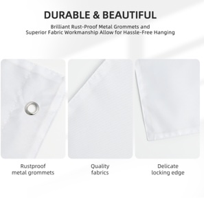 Drapeau en polyester 100D de haute qualité, 3x5 pieds, avec 2 œillets, drapeau d'intérieur personnalisé - Product Image 6