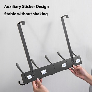 ตะขอติดผนังสเตนเลส5ตะขอติดผนังเป็นมิตรกับสิ่งแวดล้อมแบบ<span class=keywords><strong>ลิ้น</strong></span><span class=keywords><strong>เป็ด</strong></span>เดี่ยวใช้ในห้องครัวห้องน้ำไม่ต้องเจาะ - Product Image 3