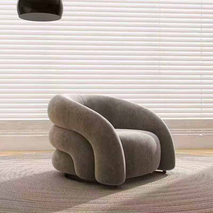 Sillón Reclinable Individual Moderno de Lujo Ligero para Sala de Estar, Balcón, Silla de Ocio, Mueble para el Hogar - Product Image 6