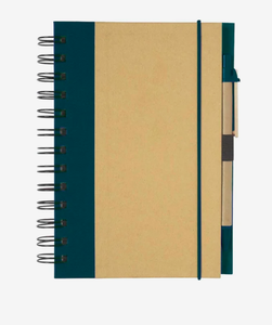 Carnet à couverture rigide personnalisé, inspiré de l'éco-responsabilité, 40 feuilles, avec stylos, logo couleur, cadeau promotionnel, vente <span class=keywords><strong>en</strong></span> gros, haute qualité - Product Image 5