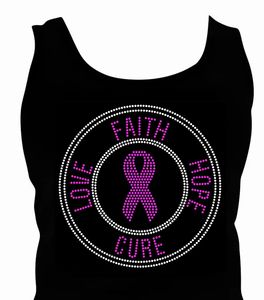 30 + Hotfix Iron Bling Sensibilisation au cancer du sein Conception de transfert de strass Motif Patch <span class=keywords><strong>Faith</strong></span> Hope Love <span class=keywords><strong>Cure</strong></span> Rhinestones Design - Product Image 4