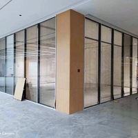 Système de cloisons en verre sur mesure pour fabricants, cloison insonorisée pour bureaux, séparateur pour bâtiments commerciaux