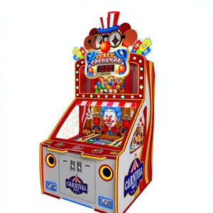 Máquina recreativa Rolly Carnival, operada con monedas, equipo de parque de atracciones, juego interactivo de rodamiento de bolas con canje de tickets para niños - Product Image 1