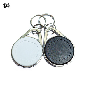 Có thể ghi lại kim loại cạnh NFC keyfob <span class=keywords><strong>Mifare</strong></span> cổ điển Ev1 <span class=keywords><strong>1K</strong></span> kiểm soát truy cập RFID ABS Keychain - Product Image 1