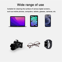 Chiffons de polissage universels pour Apple Phone IPad Screen Camera Lens Polish Wipe Cloth Chiffon en microfibre pour le nettoyage des lunettes