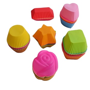 Moule à muffins en silicone écologique personnalisable en gros, moule à cupcakes, outil à fondant, moule à gâteau de forme personnalisée, couleur sur mesure - Product Image 2