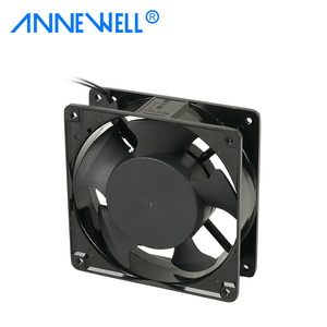 ANNEWELL 120x120x38mm 110V 220V <span class=keywords><strong>AC</strong></span> Ventilateur en alliage d'aluminium haute résistance à la température Cadre métallique Ventilateur axial pour réfrigérateur Four - Product Image 3