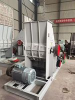 Concasseur à marteaux sans obstruction avec moteur AC pour matériaux humides - Broyeur inférieur sans tamis pour argile, schiste, charbon et gangue à haute humidité