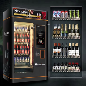 Máquina Expendedora Inteligente <span class=keywords><strong>de</strong></span> Bebidas Alcohólicas sin Efectivo, Vino Tinto, Cerveza, XO, con Lector <span class=keywords><strong>de</strong></span> Tarjetas - Product Image 4