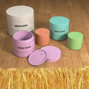 Boîte de sérigraphie de luxe 250ml 300ml emballage cosmétique en plastique ensembles bouteille avec capuchon supérieur pour les soins de la peau - Product Image 2