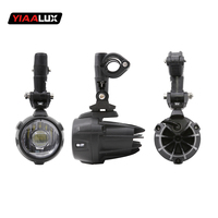 Feux LED universels pour moto, faisceau large, lentille diffuse, tout-terrain, ATV, UTV, éclairage auxiliaire de conduite, lampe de travail 12V 24V