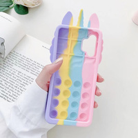 Coque anti-Stress en silicone pour Iphone, compatible modèles 6, 6 Plus, 7, 8 Plus, anti-Stress, anti-batterie