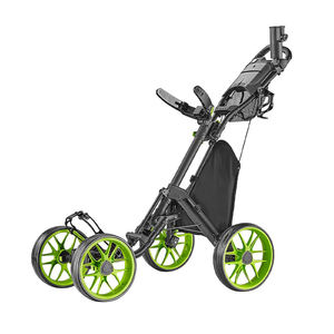 Chariot de golf pliable à 4 roues avec support parapluie, faible MOQ, design ergonomique - Product Image 2