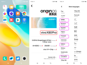 สมาร์ทโฟน Vvo <span class=keywords><strong>X80</strong></span> <span class=keywords><strong>Pro</strong></span> 5G หน้าจอโค้ง AMOLED ขนาด 6.78 นิ้ว 120Hz ชิปประมวลผล Snapdragon 8 Gen 1 OctaCore ระบบปฏิบัติการ Android 12 รองรับ SuperCharge NFC แบตเตอรี่ 4700mAh - Product Image 6