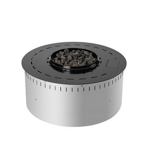 <span class=keywords><strong>Chimenea</strong></span> de <span class=keywords><strong>Bioetanol</strong></span> Redonda Integrada con Control Remoto y Quemador Inteligente, Gran Oferta - Product Image 4