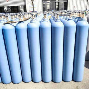 Cilindro de oxígeno de soldadura 40L 50L con válvula duradera para metalistería y reparación de automóviles - Product Image 1