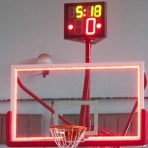 Basketball Backboard <b>Light</b> Strip Tempered Glass Durable Indoor Court Equipment - Product Image 1