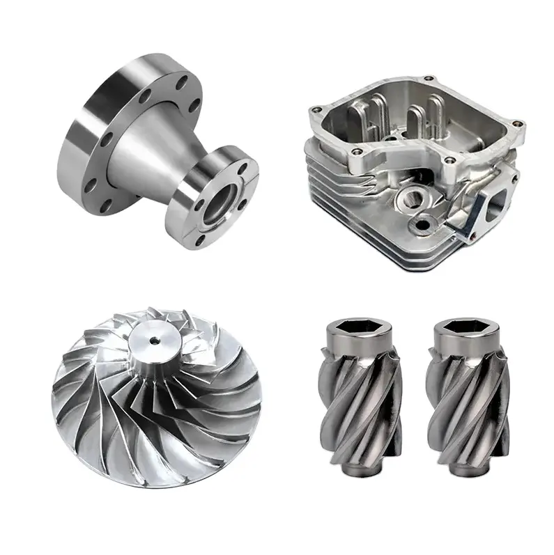 Oem High Precision 5Axis Cnc Usinagem Aço Inoxidável/Latão/Alumínio/Titânio Torneamento Peças de Produção, Cnc Usinagem Peças