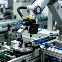 Abrazadera de Sujeción Estable y Posicionadora de Piezas para Diversos Equipos Automatizados de Procesamiento y Ensamblaje con Plantilla y Dispositivo de Fijación de Alta Precisión
