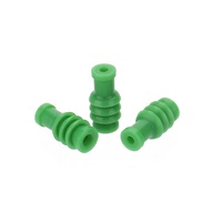 Bouchon étanche en silicone contenant de l'huile, joint pour fil de 1,2-1,5 mm, passe-câble de connecteur automobile résistant aux intempéries