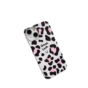 Nova Chegada Atacado Phone Case Bonito ins Flor Leopardo Padrão Impresso Soft Back Cover Para Iphone 12 13 14 15 Pro Max